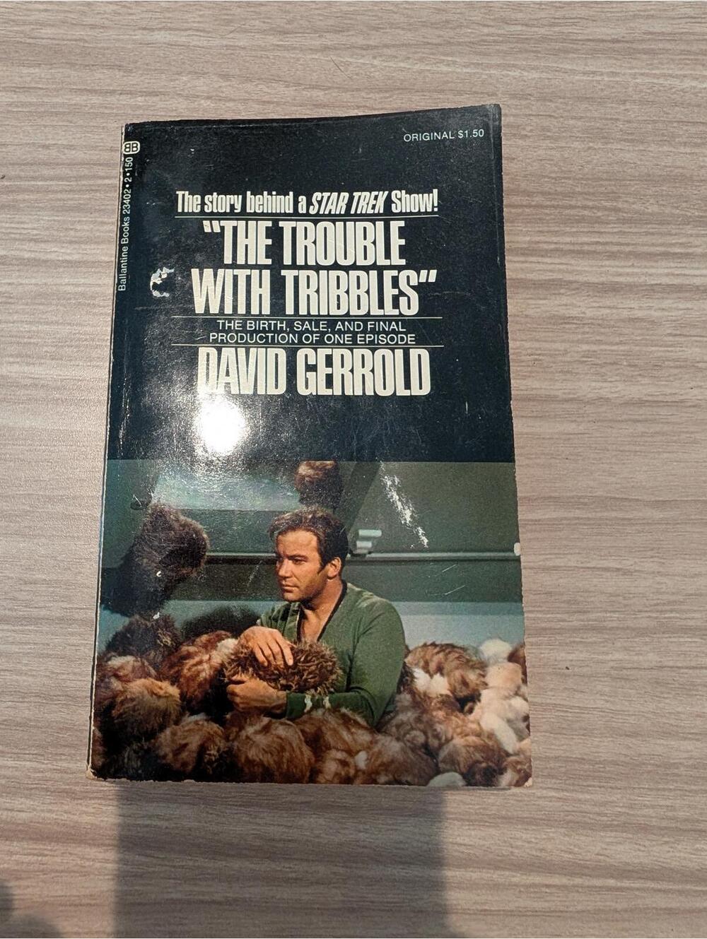 The Trouble with Tribbles by David Gerrold - 1973 Paperback Book